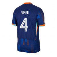 Maglie da calcio Olanda Virgil van Dijk #4 Seconda Maglia Europei 2024 Manica Corta